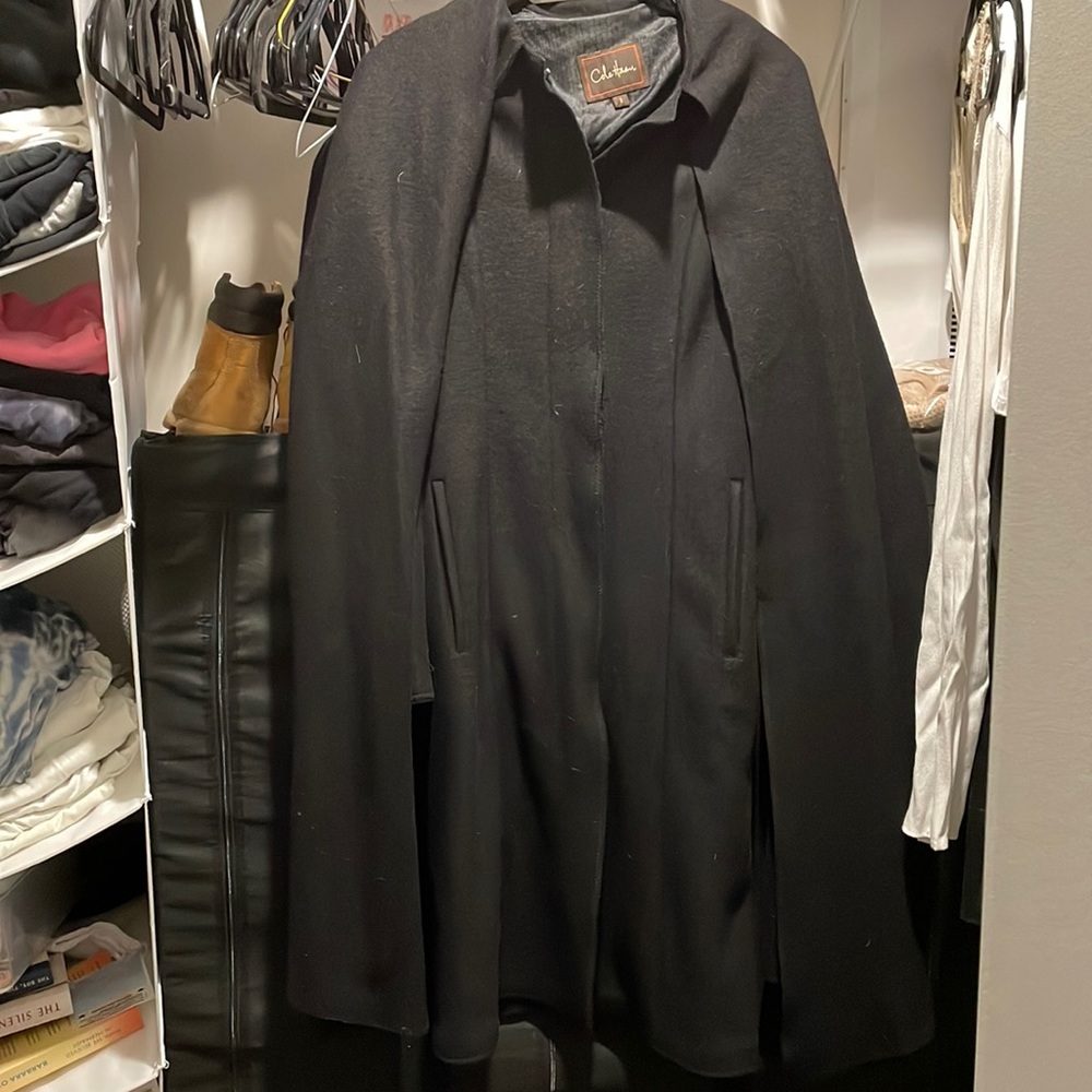 Cole Haan long peacoat